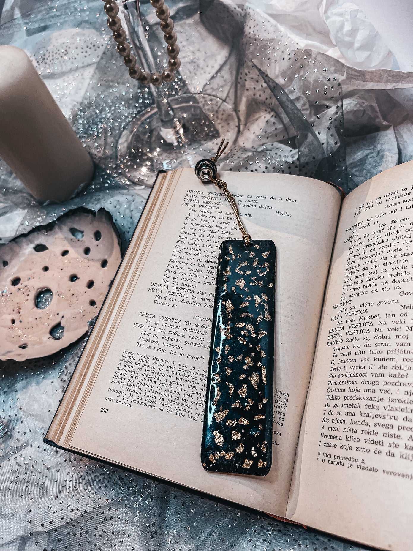 Handmade by M - unikatni pokloni - poklon bookmarker