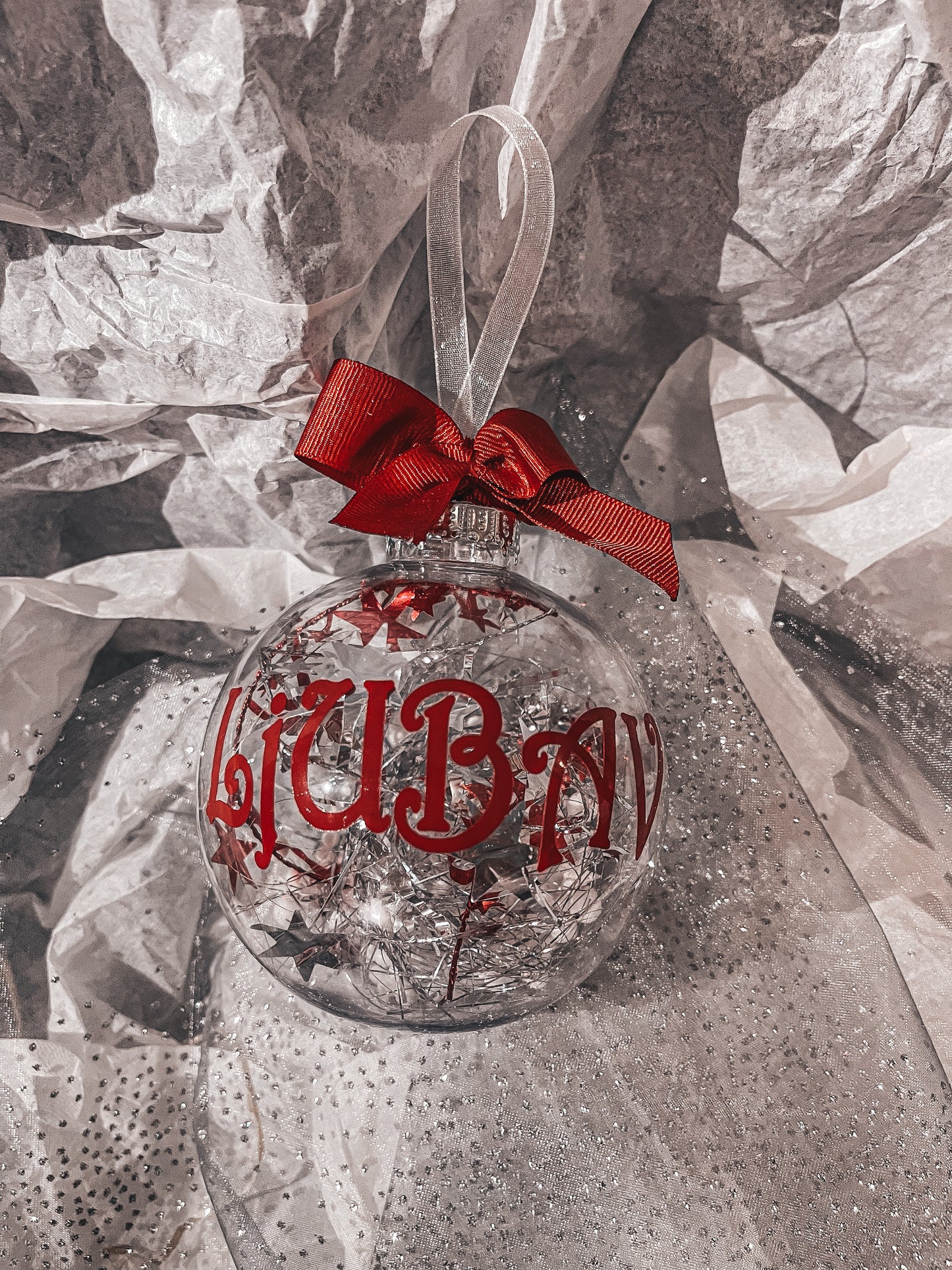 Kugla za jelku - providna